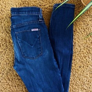 Hudson mid-rise skinny jeans